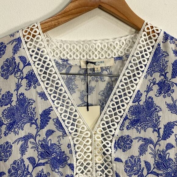 Solitaire Hand Crafted Coverup Floral Small - Picture 2 of 7